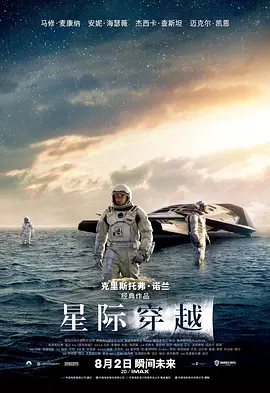 豆瓣电影 Top 250 ： 第8名： 星际穿越 - 夸克资源分享在线观看
